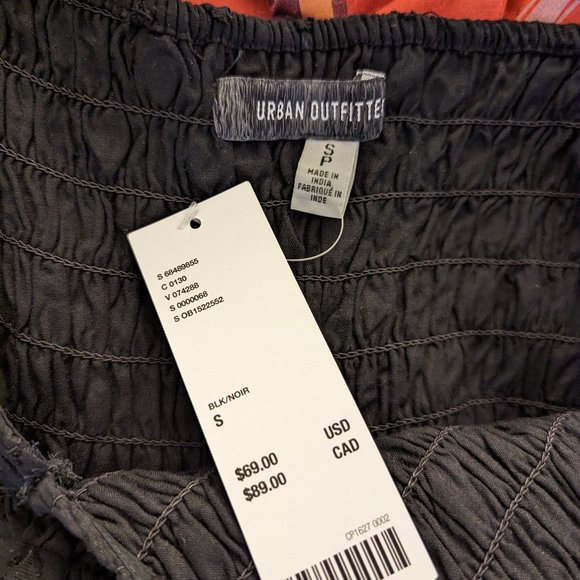 NWT Urban Outfitters Black Dress Flare - Picture 2 of 2